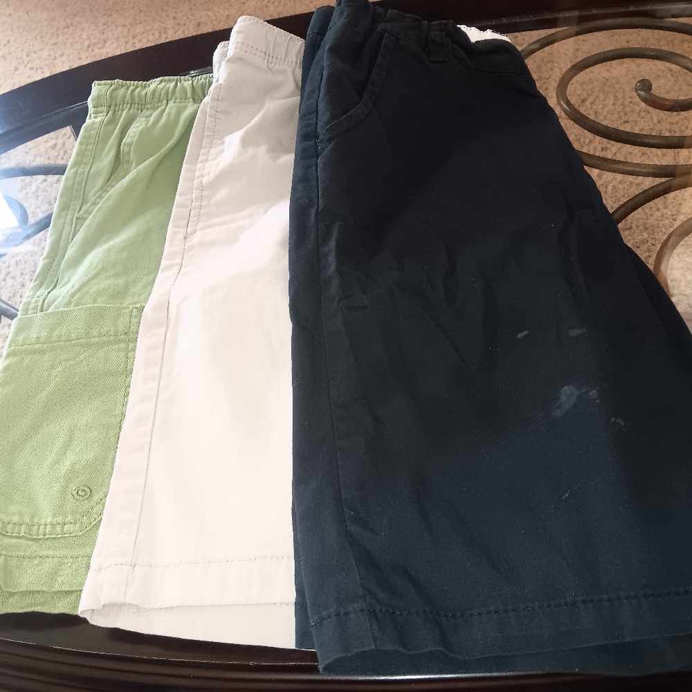 Boys size 14/16, set of 3 various brand shorts